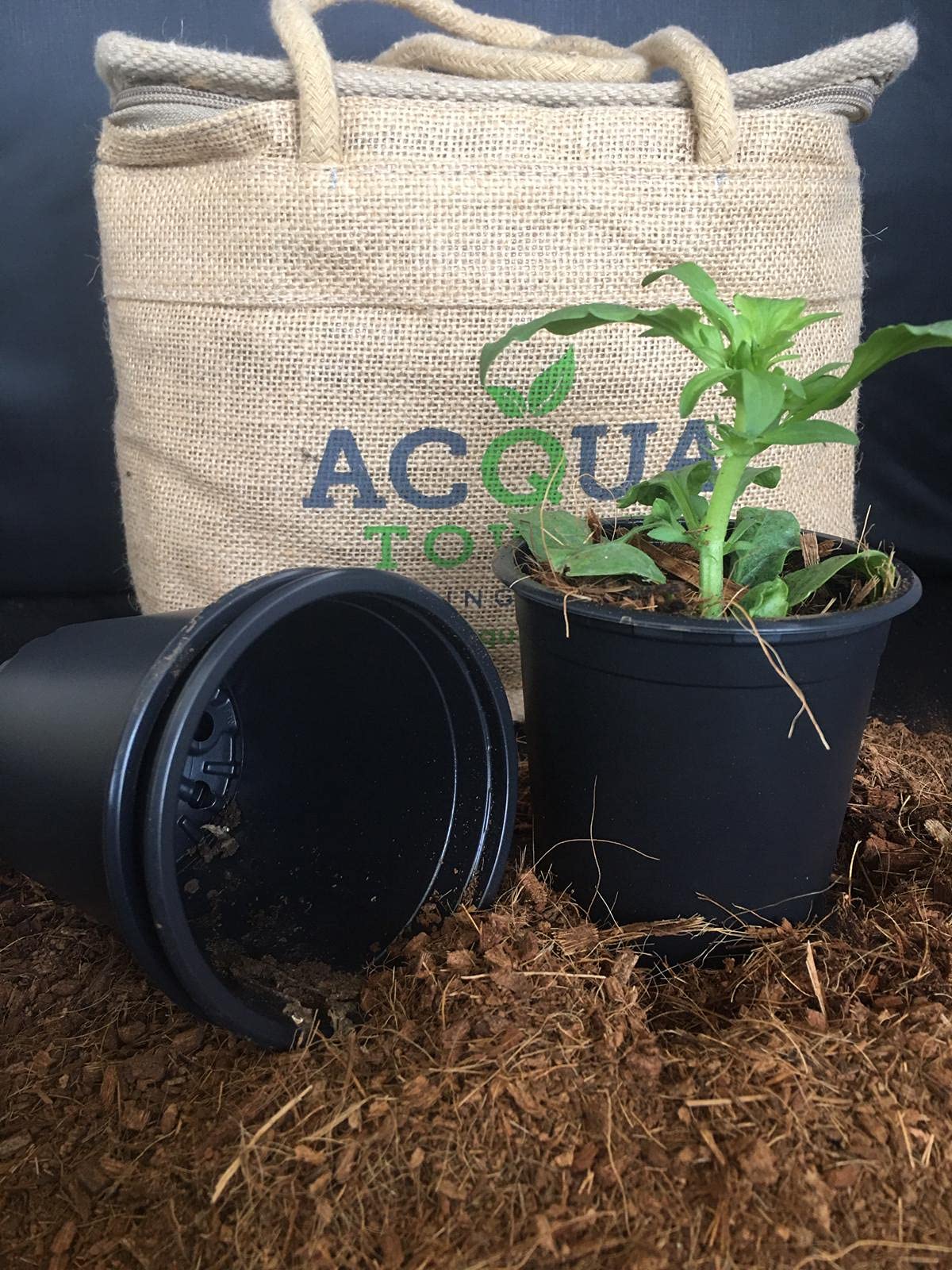 Coconut Coir Garden Compost - 4 Litre in Convenient Paper Bag - AcquaGarden